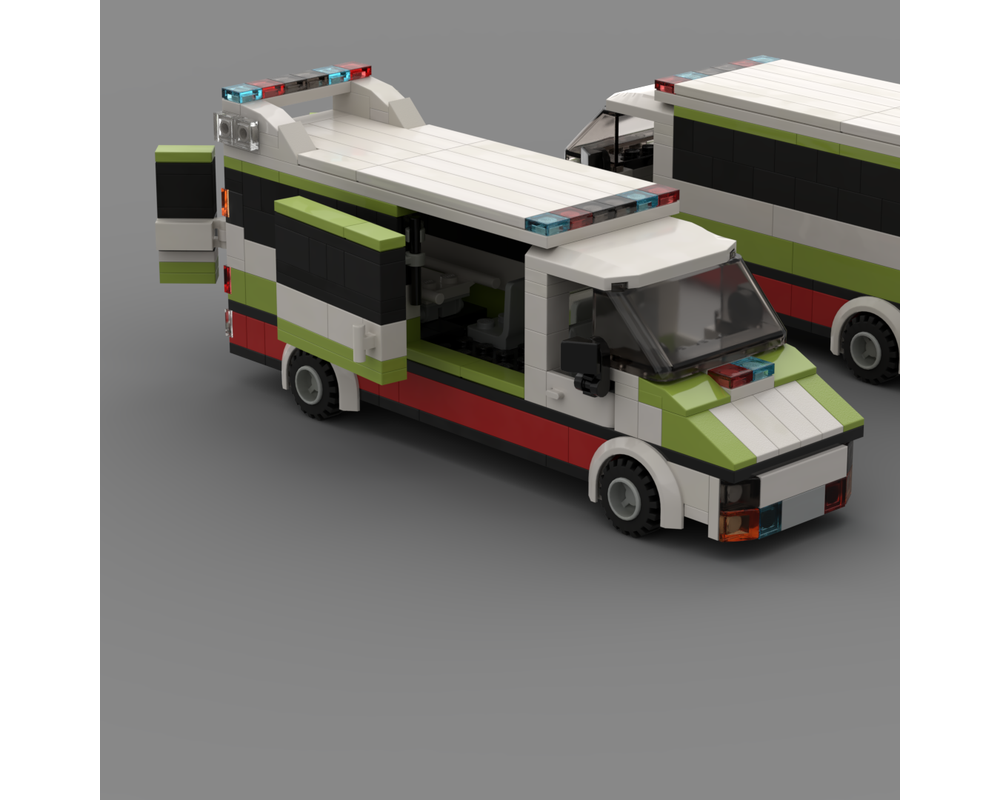 LEGO MOC custom Queensland ambulance by Absolute_lego_builds ...