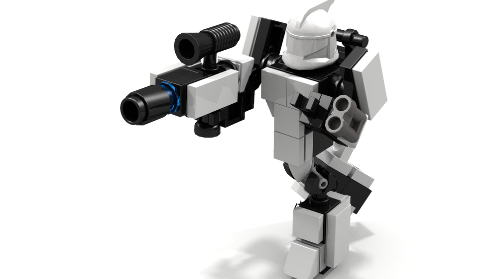 LEGO MOC Clone Robot Mech by legolover1738 | Rebrickable - Build with LEGO