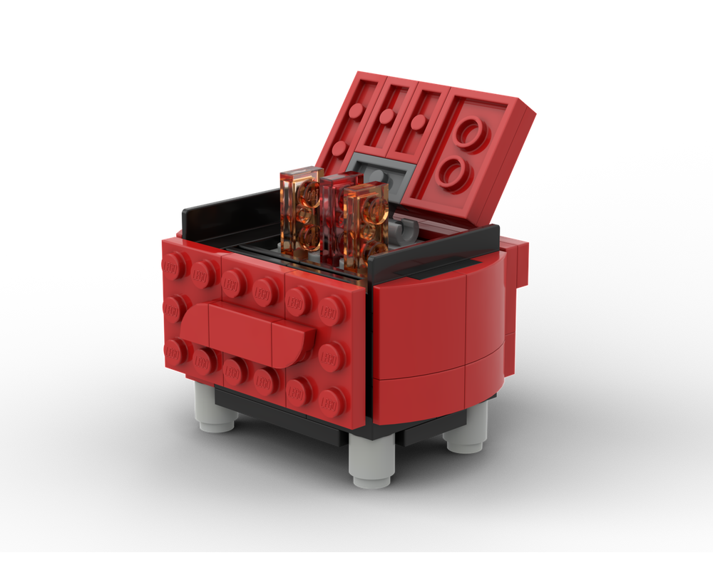 lego dumpster fire