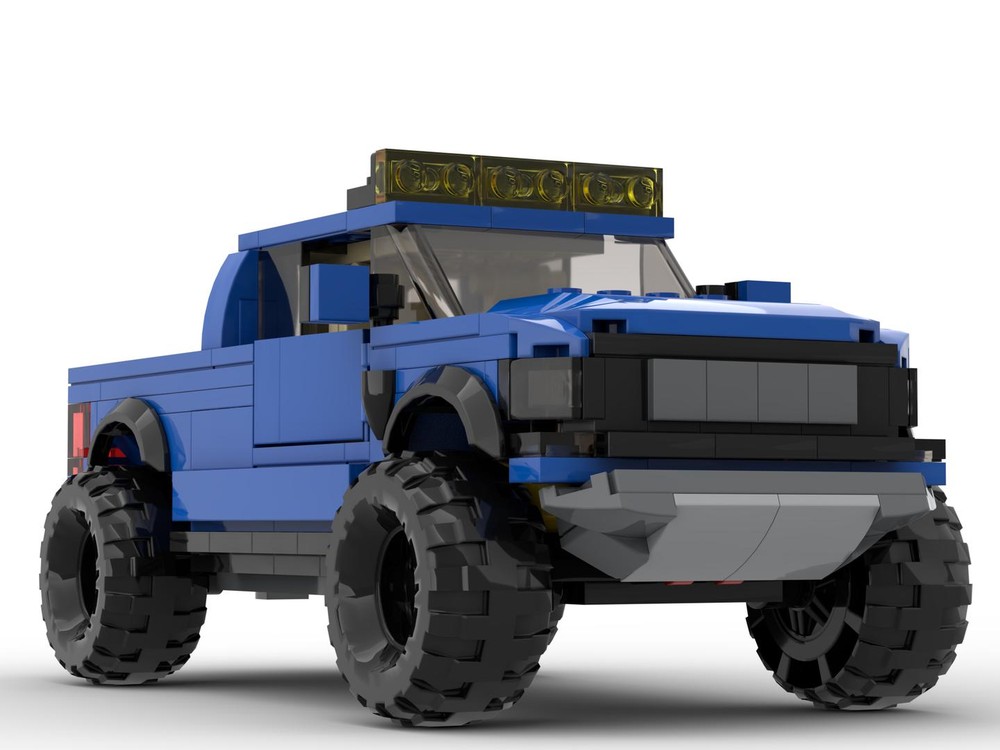LEGO MOC-52455 Ford Raptor by Juri_Bricks_Works | Rebrickable - Build ...