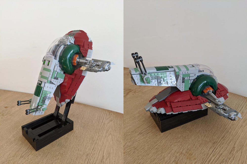 LEGO MOC Slave 1 Stand Large by glenn_tanner55 | Rebrickable - Build with LEGO