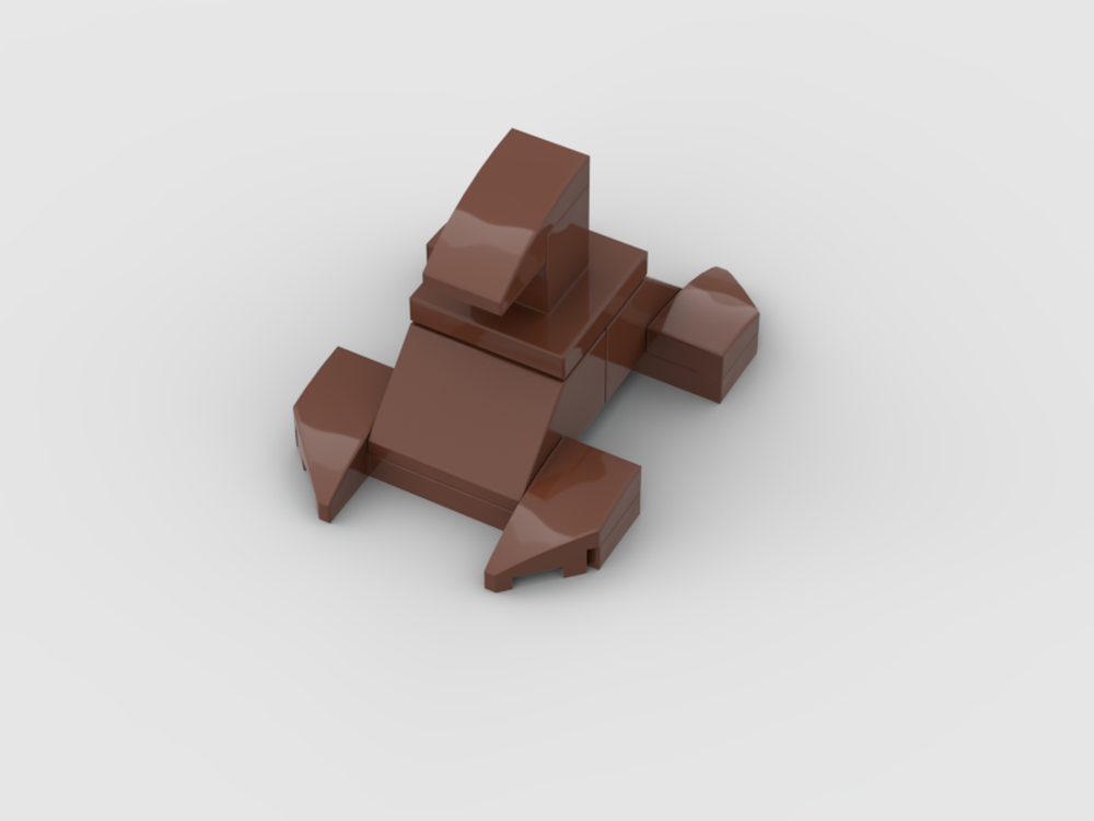 LEGO MOC Sitting dog by moc.tigger | Rebrickable - Build with LEGO