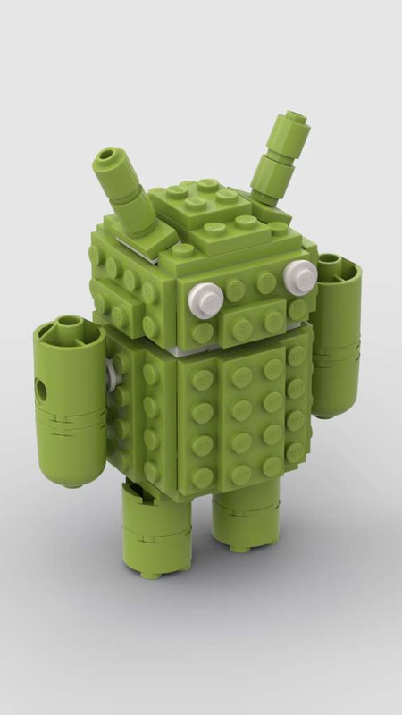 film Grænseværdi Guvernør LEGO MOC Android Google by Tiny Bricks | Rebrickable - Build with LEGO