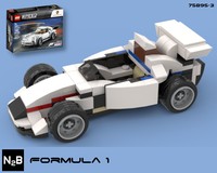 Alternative build 3 set 75895 - F1 Car