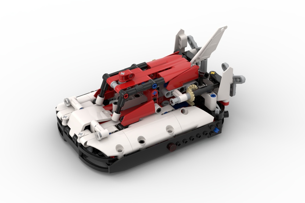 LEGO MOC 42092 Hovercraft by Nequmodiva | Rebrickable - Build with 