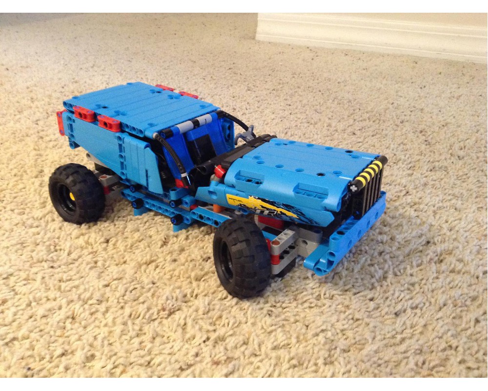 LEGO MOC Offroad Buggy by iliketechnic | Rebrickable - Build with LEGO