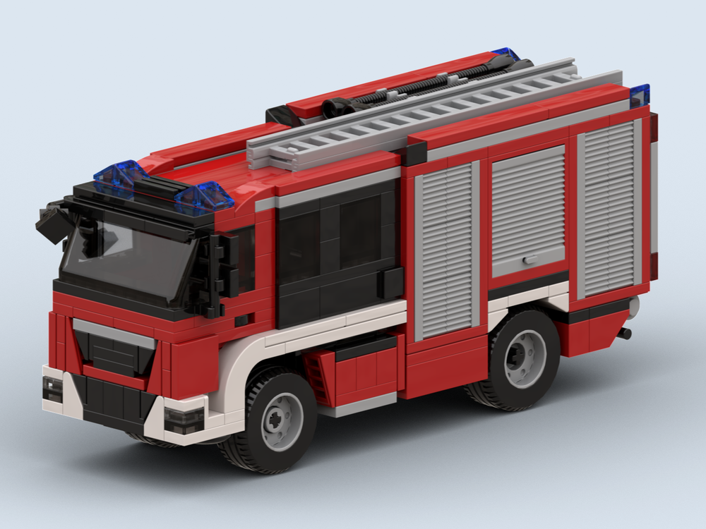 LEGO MOC Dresden Fire Engine by mausbricks | Rebrickable - Build with LEGO