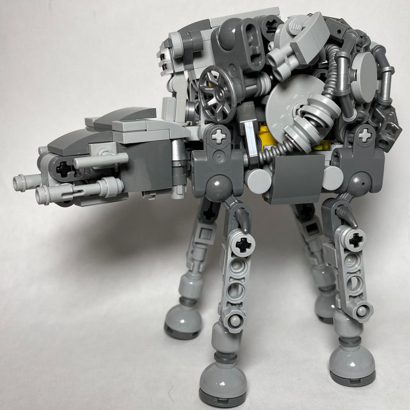 LEGO MOC Scrapyard AT-AT - 21109 Alternate Build by zahcray ...