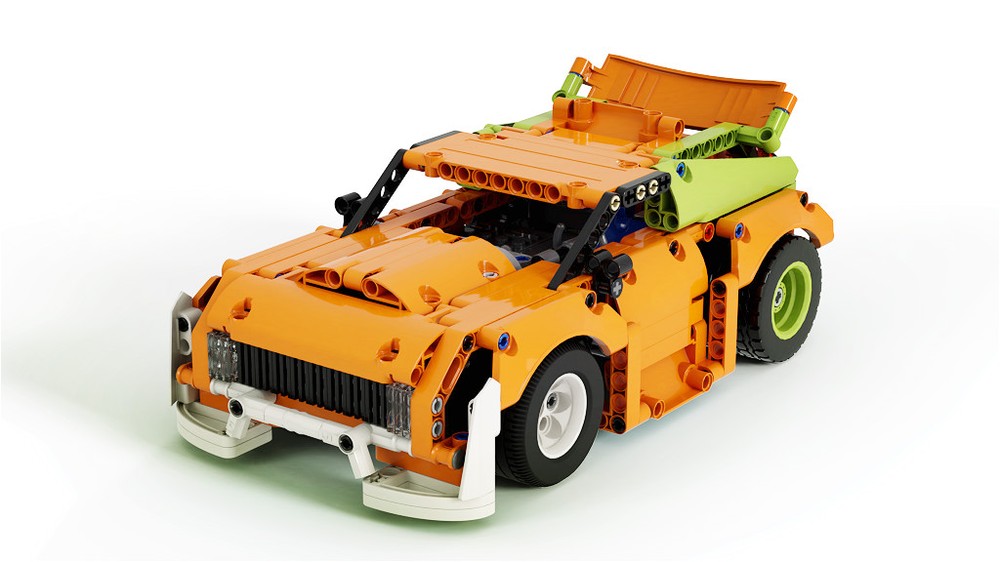 LEGO MOC Lego mini 4x4 race car by zblj by tank14 | Rebrickable - Build ...