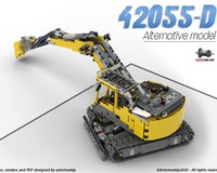 42055-D model : Excavator