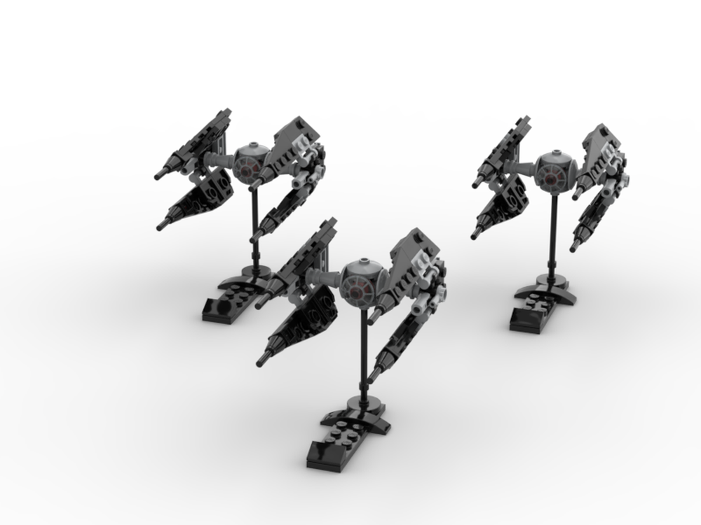 Micro Tie Interceptor Lego Instructions Mini Interceptor Lego Star