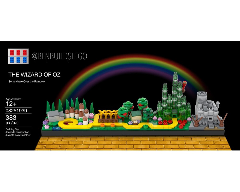 LEGO MOC The Wizard of Oz skyline by benbuildslego Rebrickable Build with LEGO