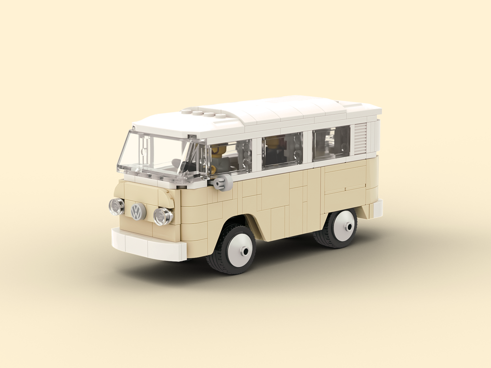 parfume turnering Følsom LEGO MOC VW T2 Bay Window camper van by legocampervans | Rebrickable -  Build with LEGO