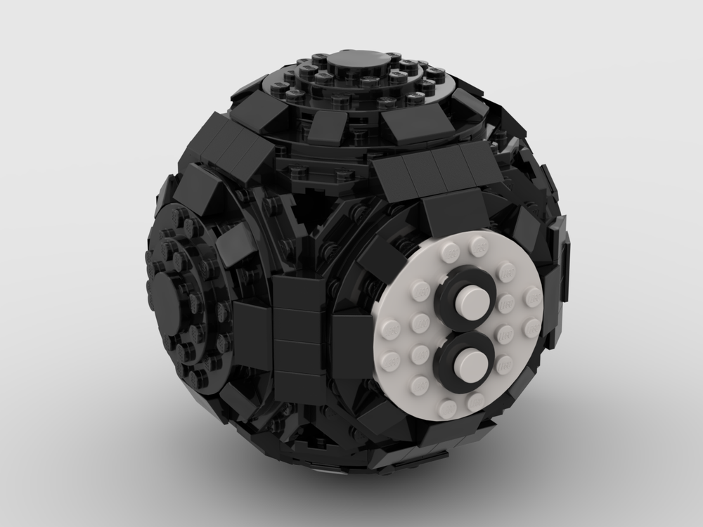 LEGO MOC Lego 8Ball by El Kapibara Rebrickable Build with LEGO