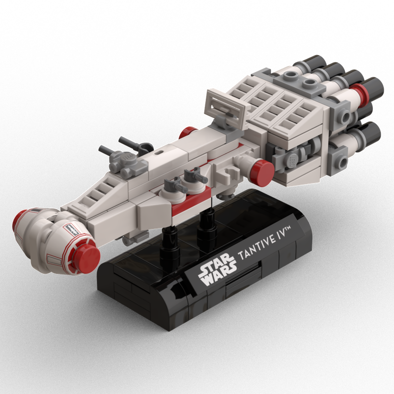 LEGO MOC Tantive IV Rebel Blockade Runner [Micro Scale] by