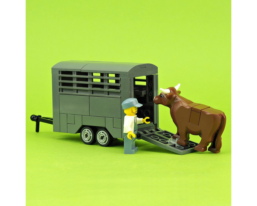 LEGO MOC Livestock Trailer by De_Marco Rebrickable Build with LEGO