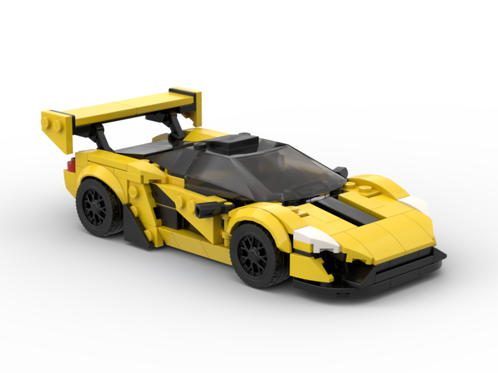 Wrap Skabelse orm LEGO MOC McLaren P1 GTR by TheBoostedBrick | Rebrickable - Build with LEGO