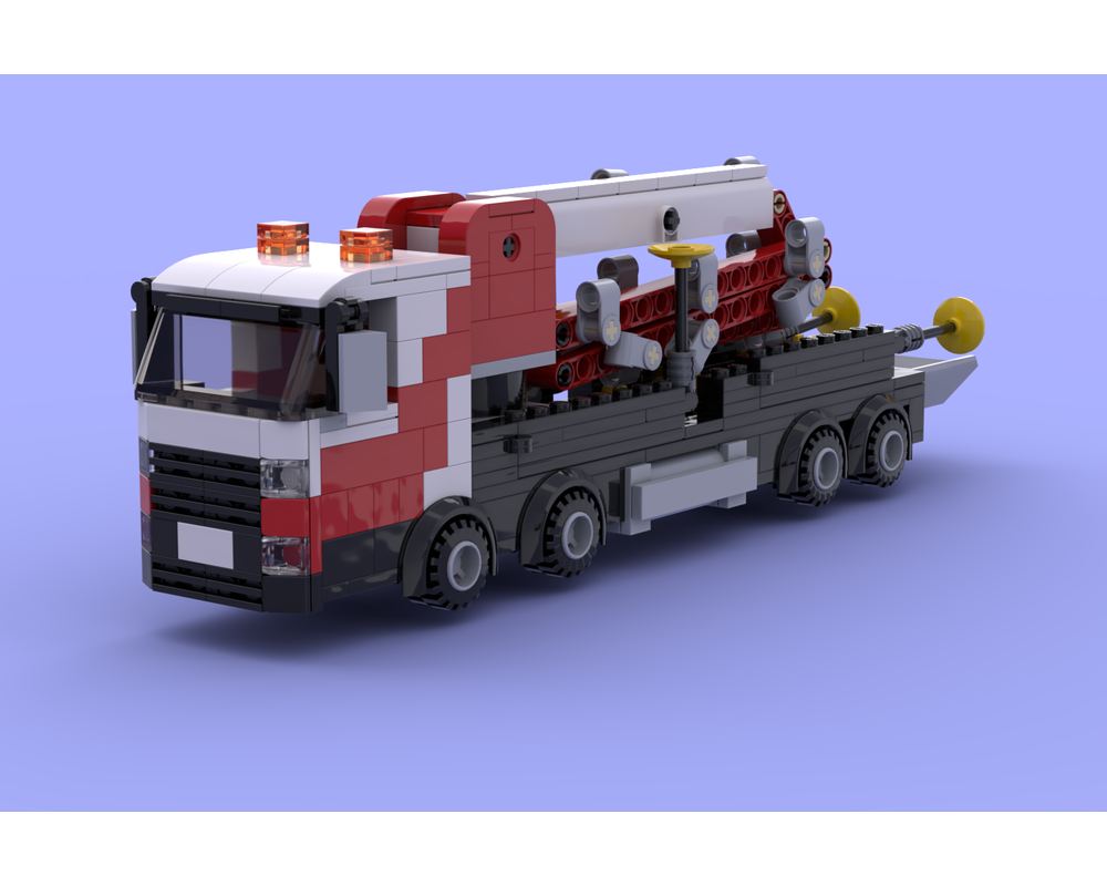 lego concrete pump truck