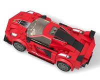 LEGO MOC-53674 Ferrari FXX K in 8 Stud Wide Style by klara_mocs