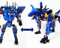 Transforming Werewolf Mech - 70652 Alternate Build