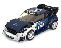 Ford Fiesta WRC in 8 Stud Wide Style