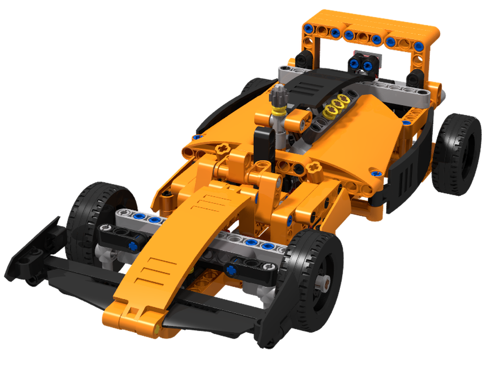 LEGO MOC 42093 Alternate model: Formula 1 Car by ExtremeGaming17 | Rebrickable - Build with LEGO