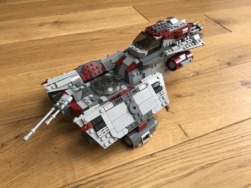 LEGO MOC Escort gunship by tomclarke | Rebrickable - Build with LEGO