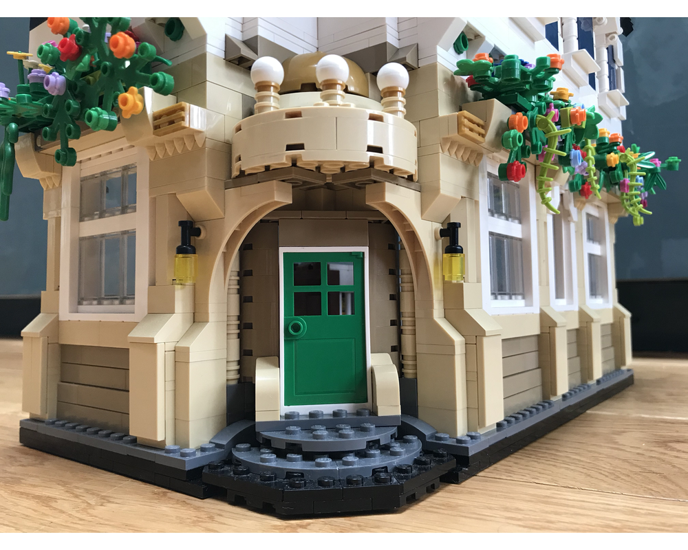 LEGO MOC High street bank modular building by tomclarke | Rebrickable ...