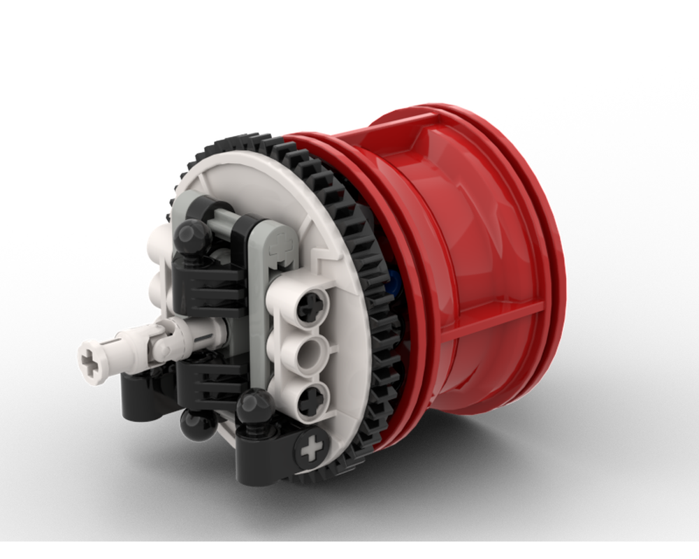 LEGO MOC gear hub by doerma Rebrickable Build with LEGO