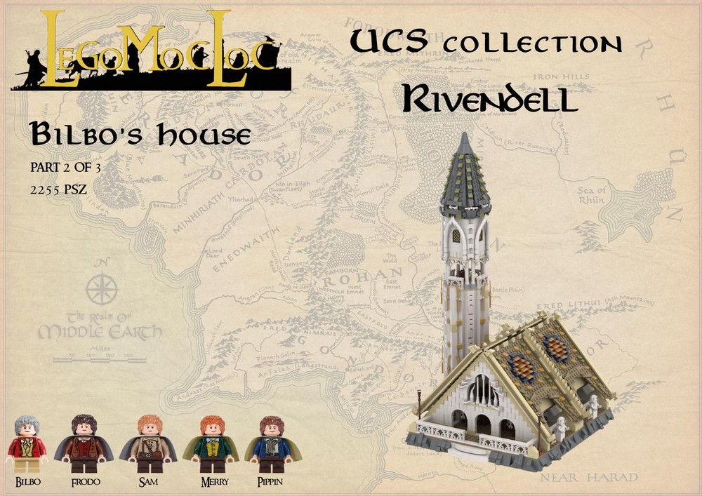 LEGO MOC UCS Rivendell - Bilbo's House by LegoMocLoc | Rebrickable ...