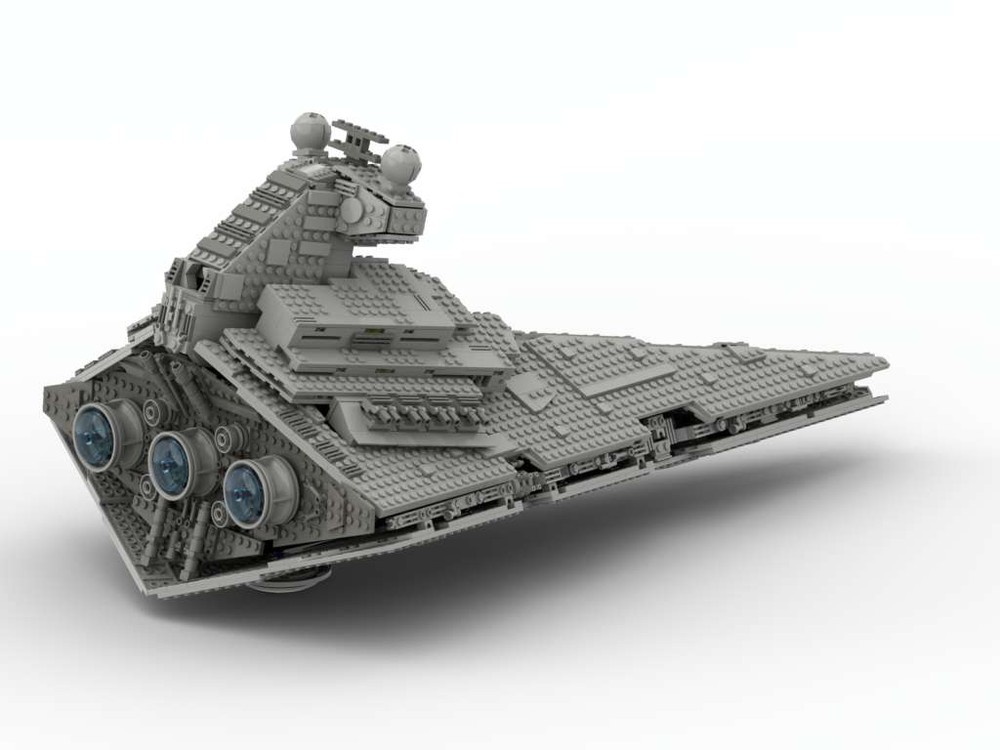 LEGO MOC SW MOC Imperial cruiser destroyer by BRICKMANstudio | Rebrickable - Build with LEGO