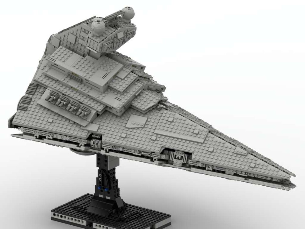 Lego Moc Sw Moc Imperial Cruiser Destroyer Isd By Brickmanstudio 