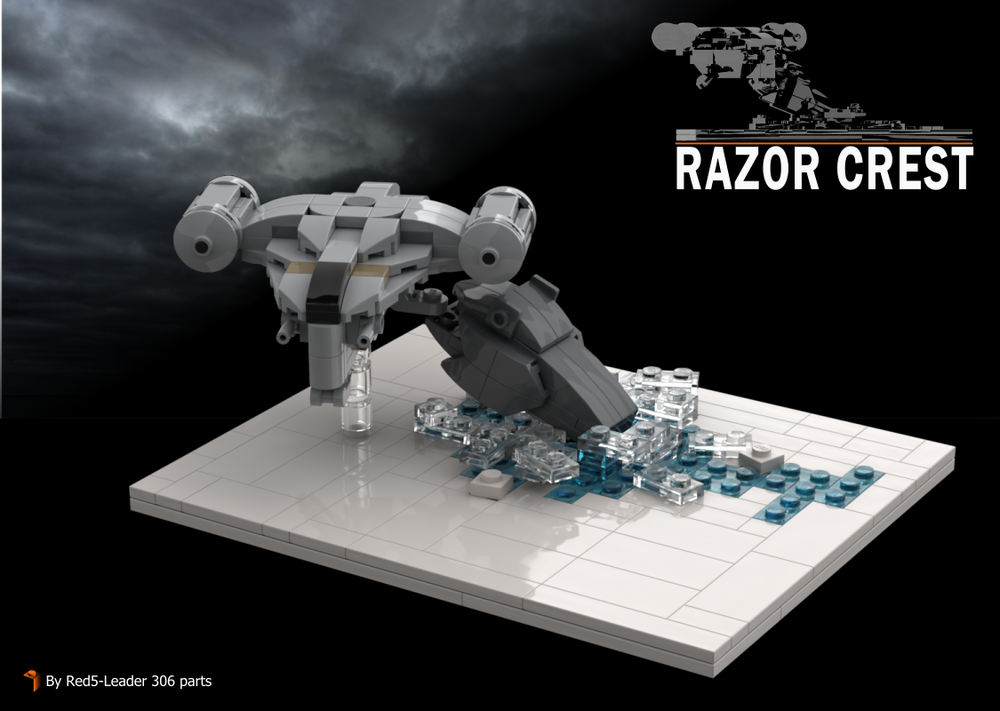 LEGO MOC-54274 Razor Crest and Ravinak by Red5-Leader | Rebrickable ...