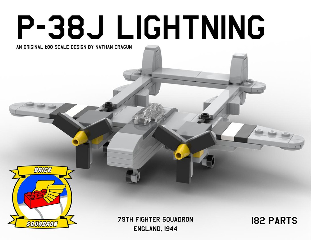 Lego Avion P 38 Lightning