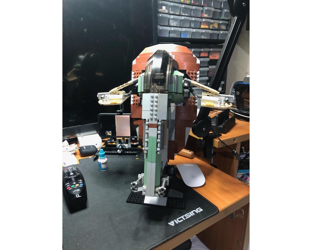 lego slave 1 8097 stand
