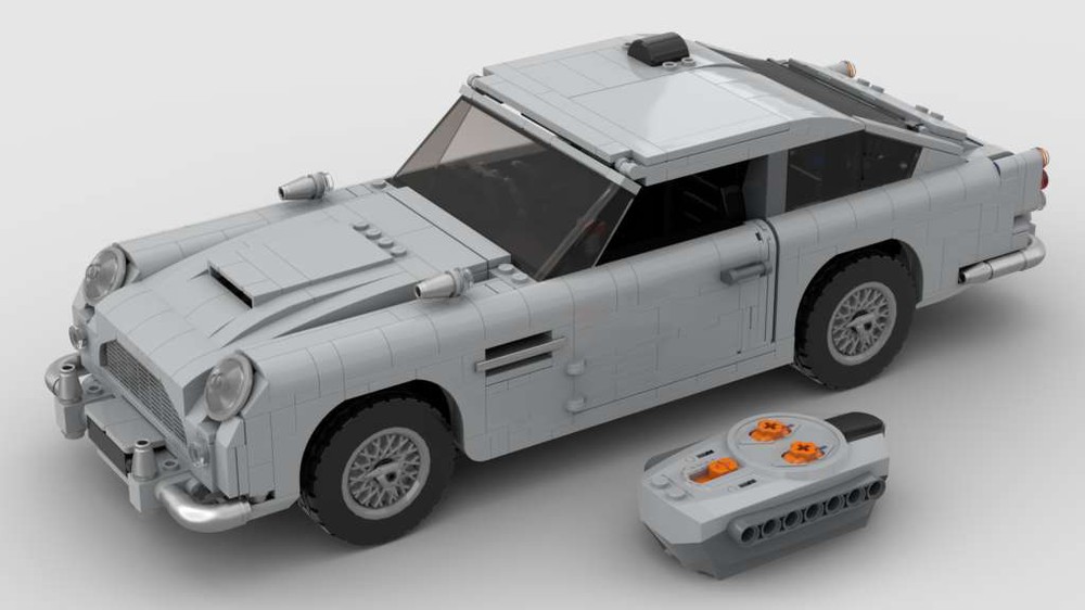 LEGO MOC 10262 Aston Martin DB5 RC Conversion by Cyrix | Rebrickable - Build LEGO