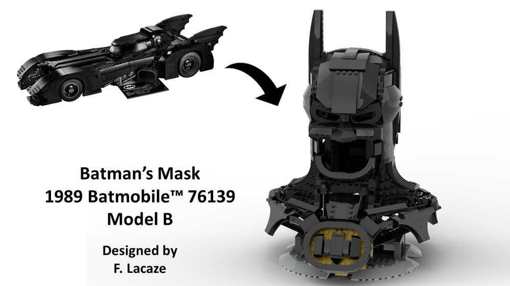 Black is the new black: LEGO 1989 Batmobile 76139 [Review] - The