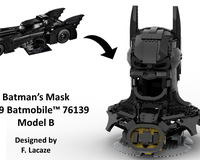 76139 Model B: Batmask