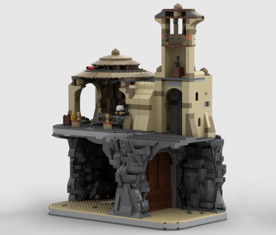 lego jabba's palace and rancor pit