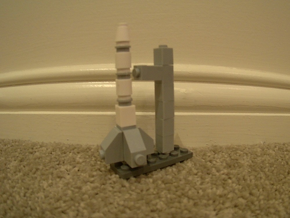 LEGO MOC Rocket ship by Parbs | Rebrickable - Build with LEGO