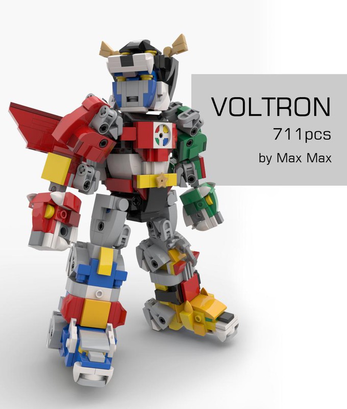 LEGO MOC Voltron_V1 by Max Subtle Creations | - Build with LEGO
