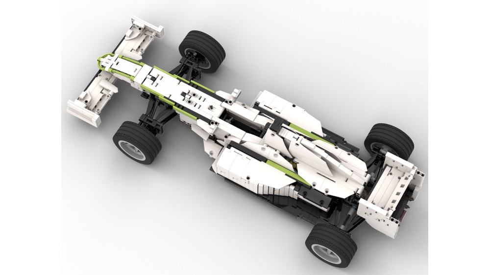 LEGO MOC Brawn GP F1 BGP001 1:8 Scale by Lukas2020 | Rebrickable ...