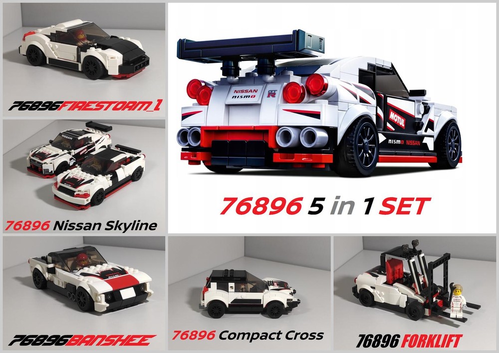 LEGO MOC 76896 5 in 1 vol.3 by Kirvet | Rebrickable - Build with LEGO