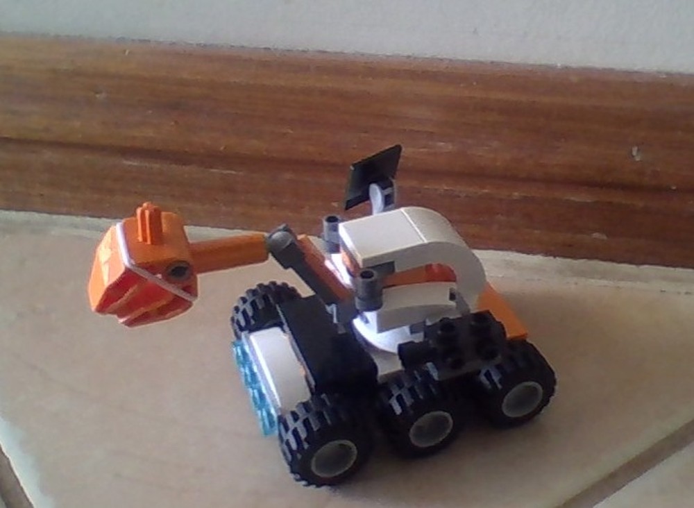 LEGO MOC-54623 micro rover by trainsrkool176 | Rebrickable - Build with ...