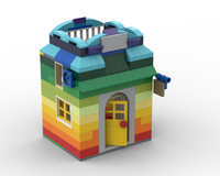 10698 Rainbow doll house ver1