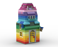 10698 Rainbow doll house ver2