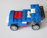 Racing Truck with Hinged Engine