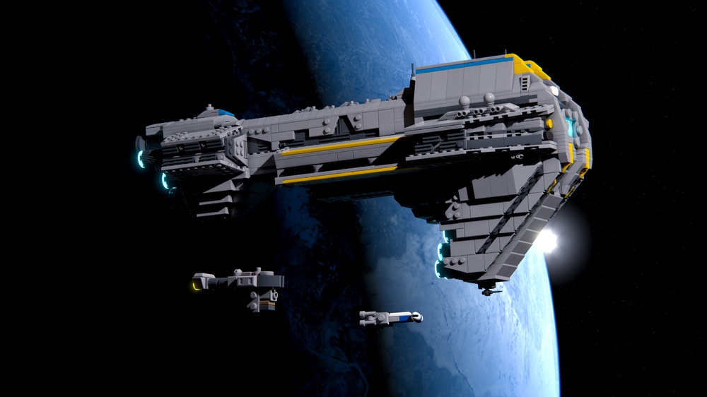 LEGO MOC Starhawk Battleship by scoutthetrooper
