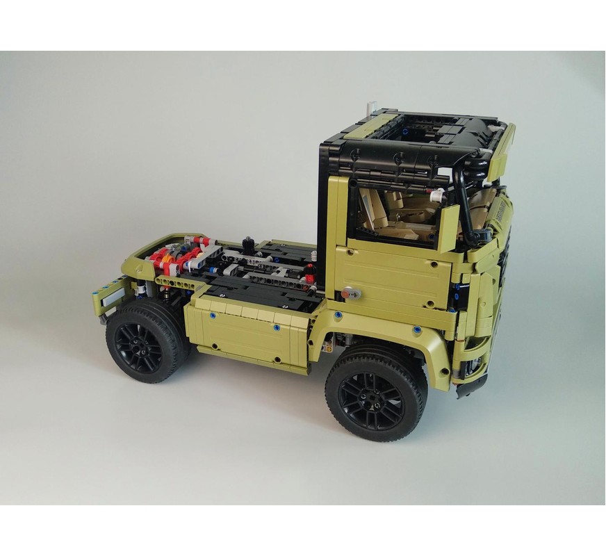 LEGO MOC 42110 Model B Truck by Anton Kablash Rebrickable Build with LEGO