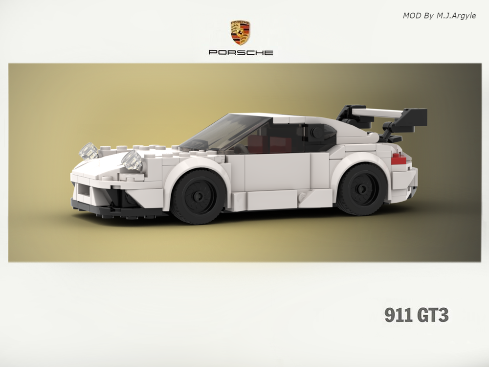 MOC 911 GT3 by M.J.Argyle | Rebrickable Build LEGO
